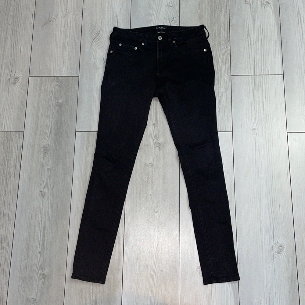 PacSun Active Stretch Stacked Black Skinny Jeans